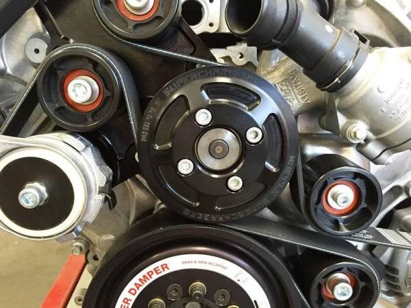 Ford Mustang 2011-2014 Coyote 10-Rib Race Belt System - WB-COY10-11