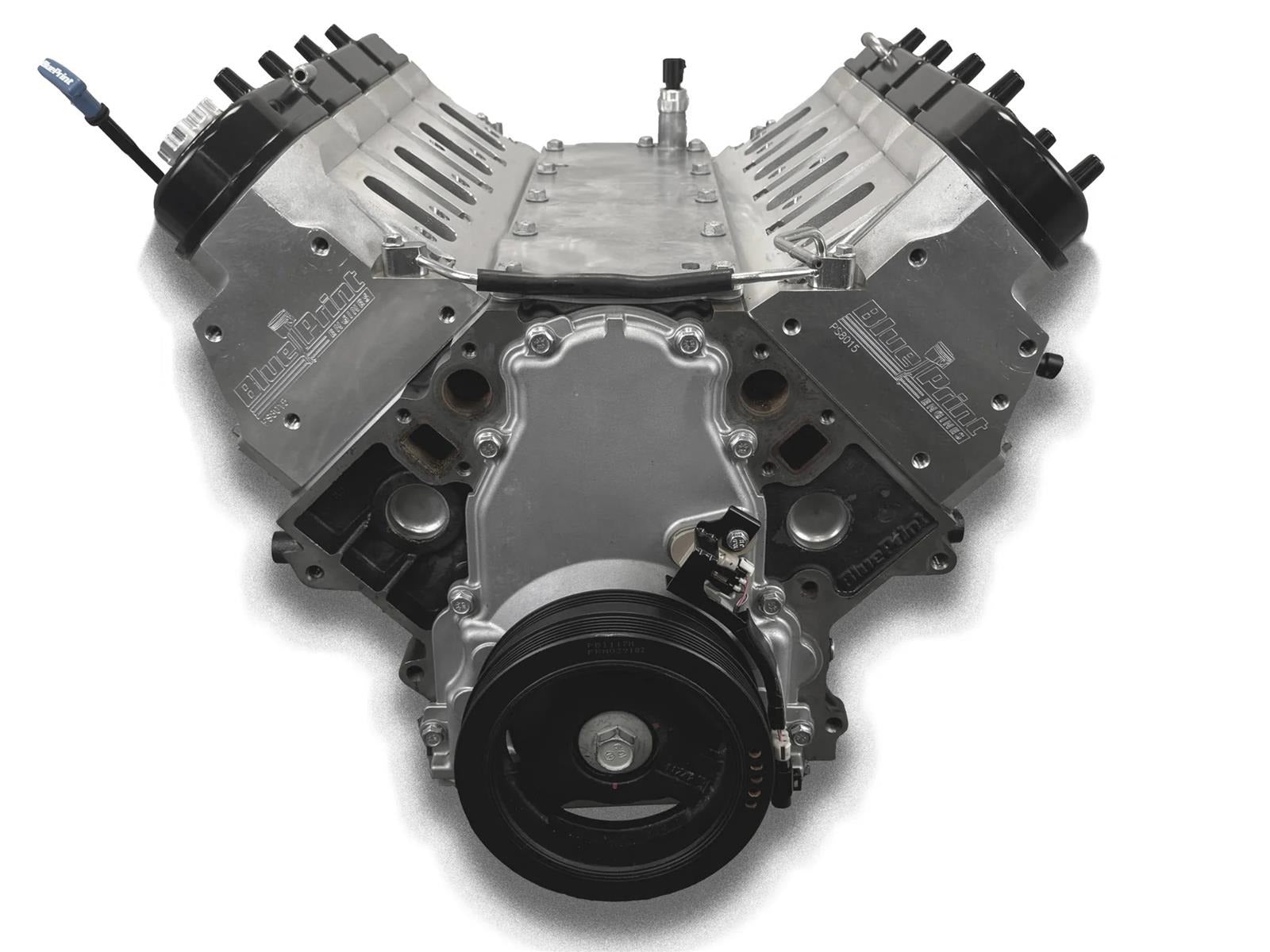 BluePrint Engines Pro Series Chevy LS 427 Long Block Crate Engine 605 HP PSLS42730CT