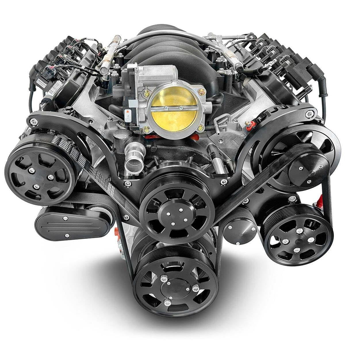 BluePrint Engines Pro Series Chevy LS 376 C.I.D. 530 HP EFI Base Dressed Long Block Crate Engine PSLS3763CTFKB