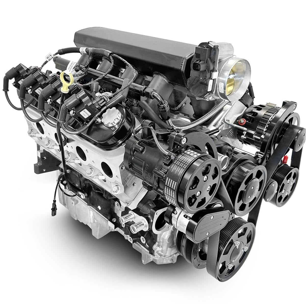 BluePrint Engines Pro Series Chevy LS 376 C.I.D. 530 HP EFI Base Dressed Long Block Crate Engine PSLS3765CTFKB