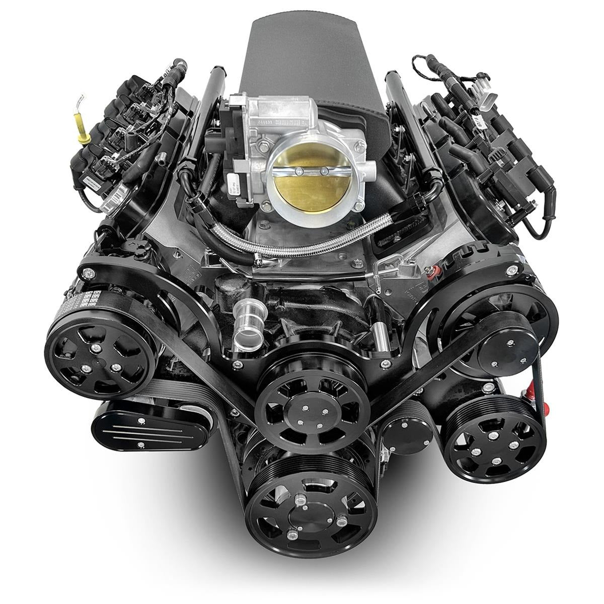 BluePrint Engines Pro Series Chevy LS 376 C.I.D. 530 HP EFI Base Dressed Long Block Crate Engine PSLS3765CTFKB