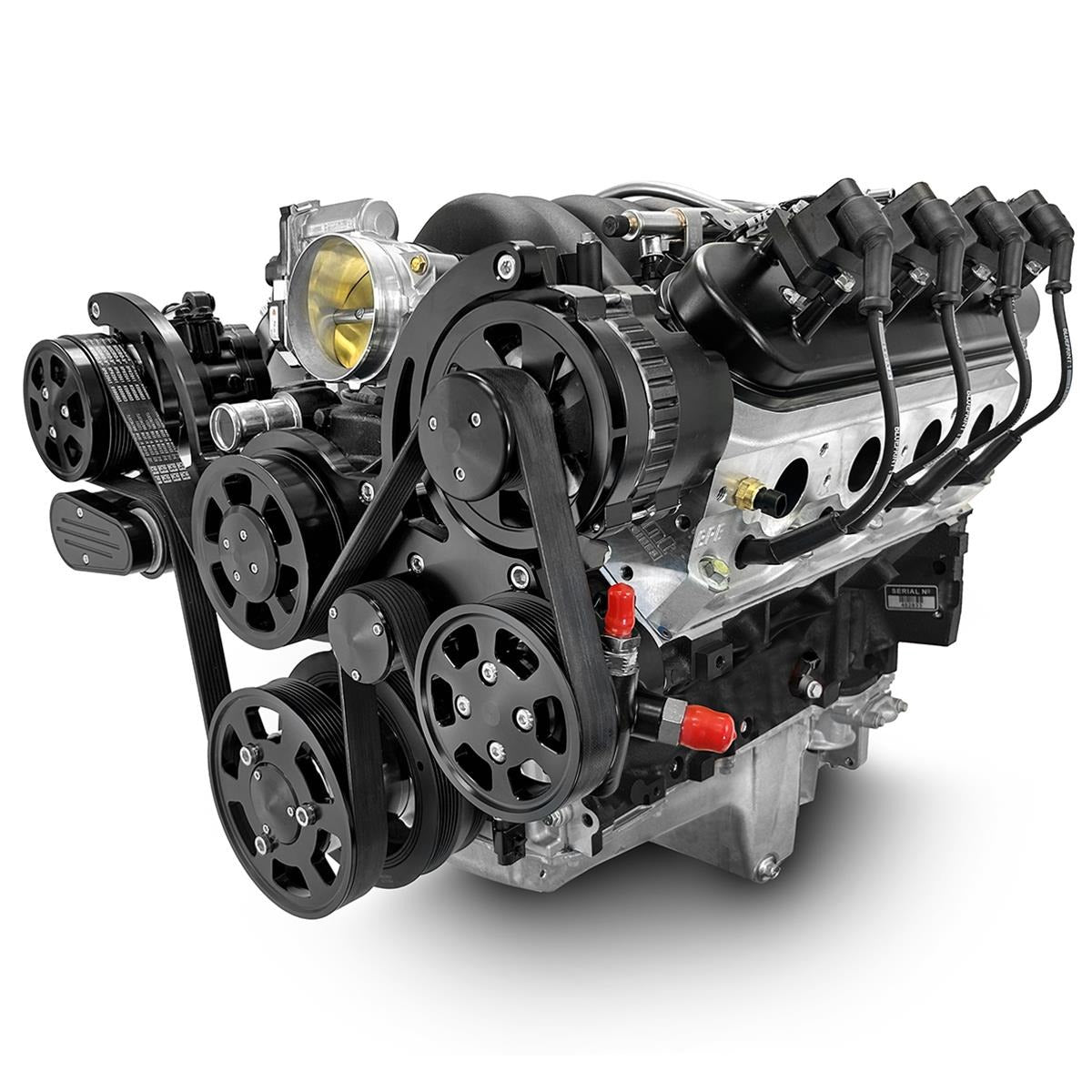 BluePrint Engines Pro Series Chevy LS 427 C.I.D. 605 HP EFI Base Dressed Long Block Crate Engine PSLS4273CTFKB
