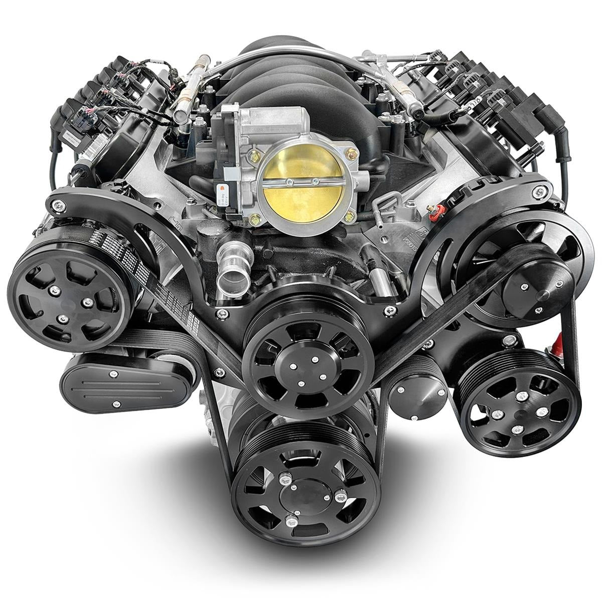 BluePrint Engines Pro Series Chevy LS 427 C.I.D. 605 HP EFI Base Dressed Long Block Crate Engine PSLS4273CTFKB