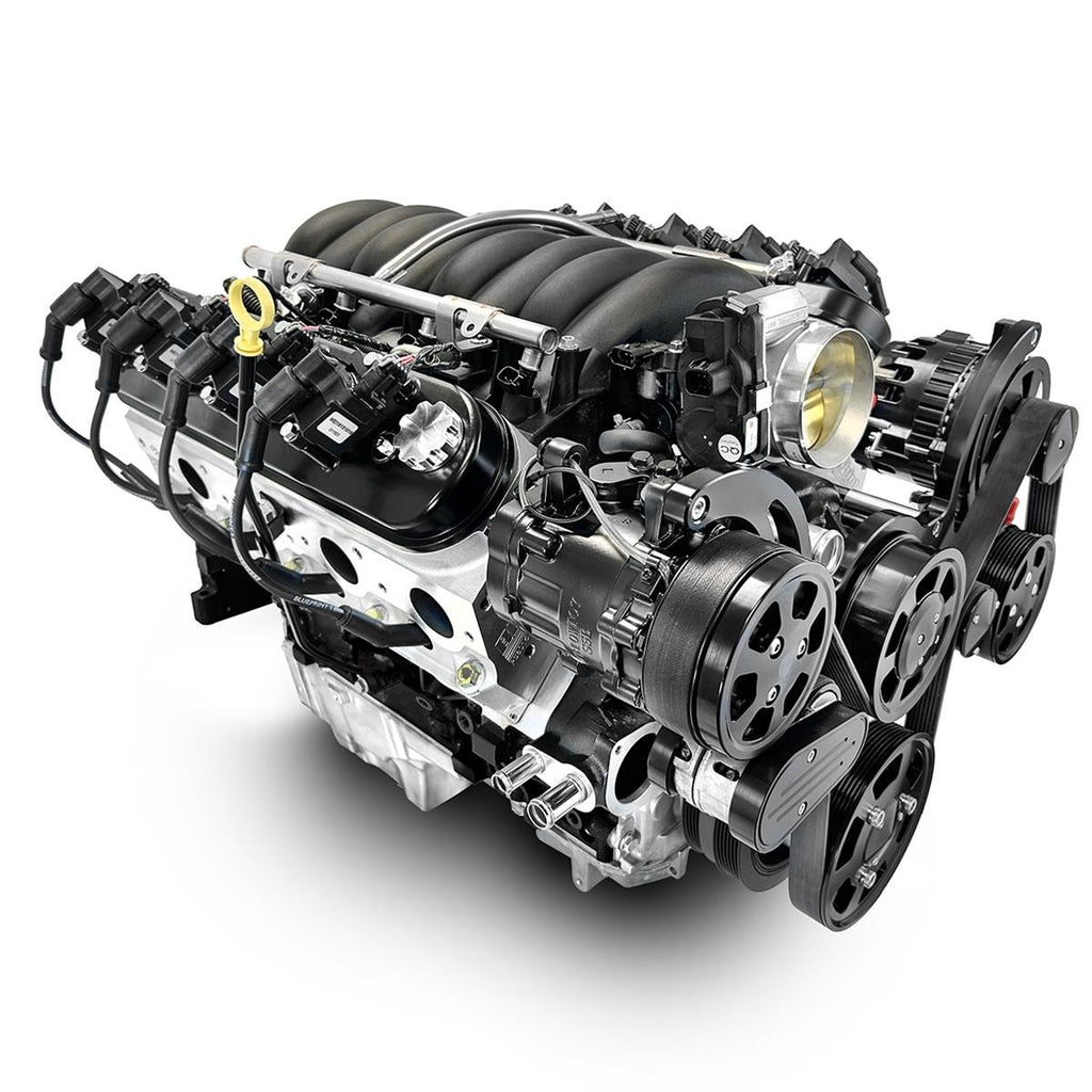 BluePrint Engines Pro Series Chevy LS 427 C.I.D. 605 HP EFI Base Dressed Long Block Crate Engine PSLS4273CTFKB