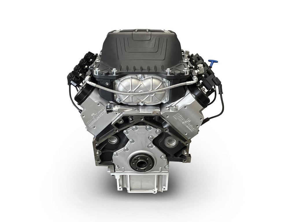 BluePrint Pro Series Chevy LS 376 C.I.D. 700 HP EFI Supercharged Deluxe Long Block Crate Engine PSLS3769SCTKB, high-performance LS engine, supercharged V8 crate motor, aftermarket performance engine, Chevy LS engine block, EFI supercharged long block