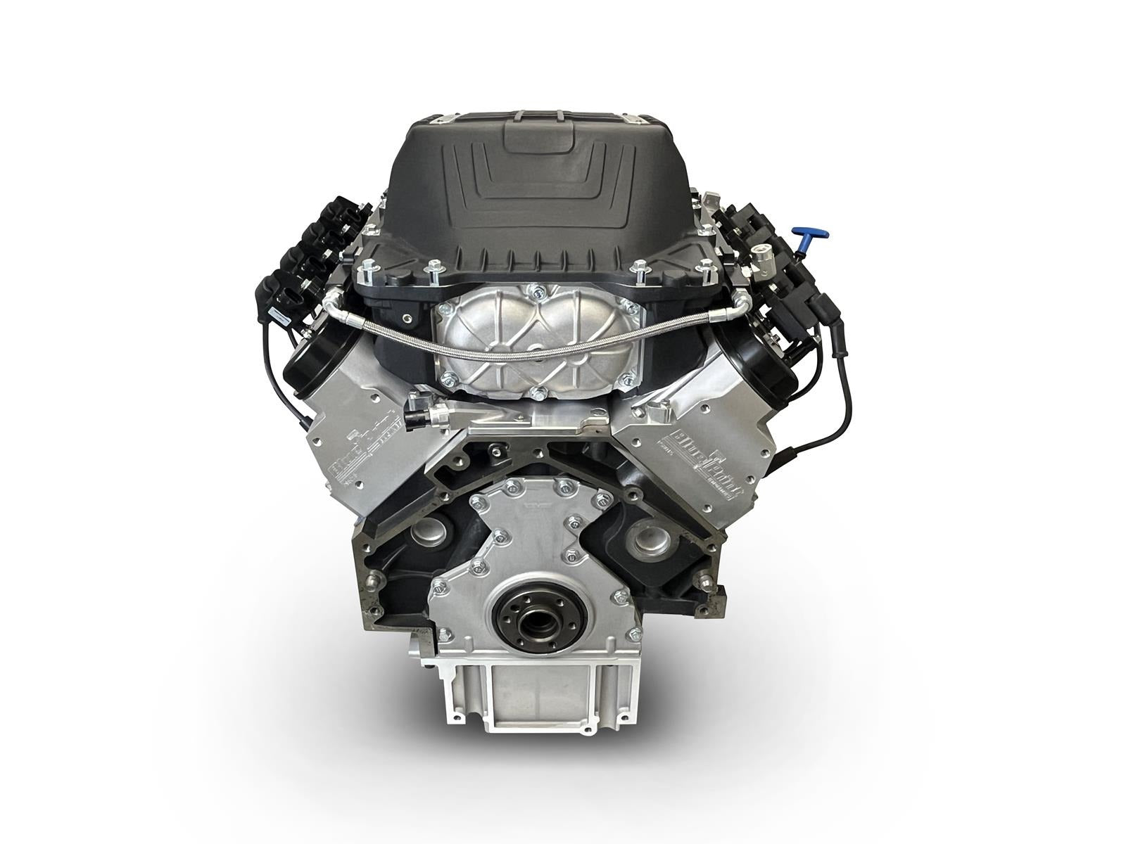 BluePrint Pro Series Chevy LS 376 C.I.D. 700 HP EFI Supercharged Deluxe Long Block Crate Engine PSLS3769SCTKB, high-performance LS engine, supercharged V8 crate motor, aftermarket performance engine, Chevy LS engine block, EFI supercharged long block