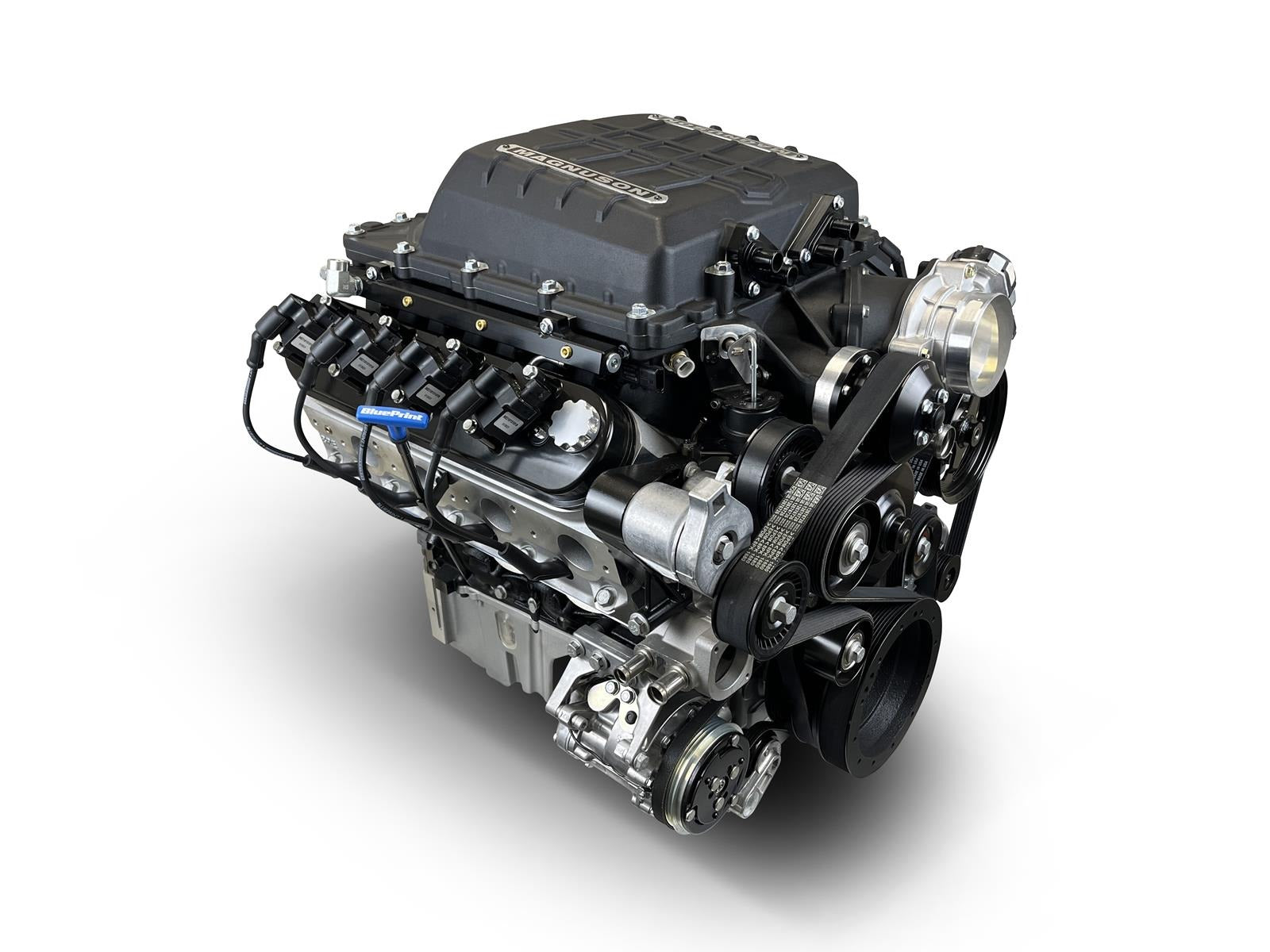 BluePrint Pro Series Chevy LS 427 C.I.D. 800 HP EFI Supercharged Deluxe Long Block Crate Engine PSLS4279SCTK