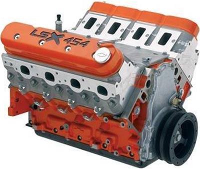 Chevrolet Performance LSX 454 Long Block Crate Engine 19417357 high-performance automotive engine