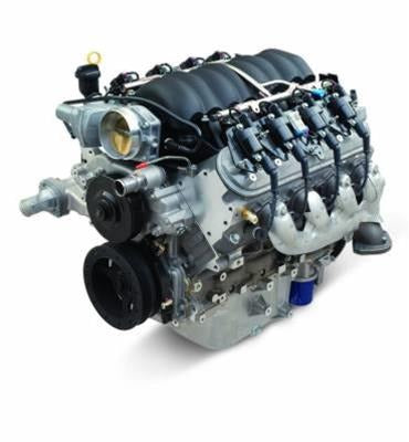 Chevrolet Performance LS3 6.2L E-Rod Long Block Crate Engine 19421057 with high-performance V8 components